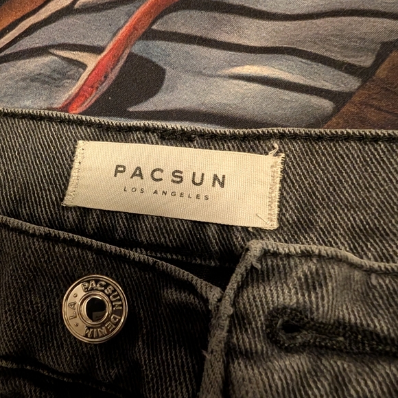 Pacsun Gray Denim Jeans - Picture 1 of 8